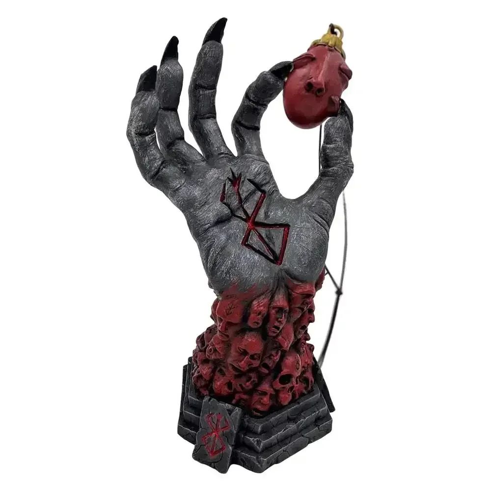 23cm Berserk Mão de Deus Anime Figura Mão do Diabo Estatueta Mão de Deus Estátua Modelo Colecionável Bonecas Brinquedos Presente Decoração de Casa