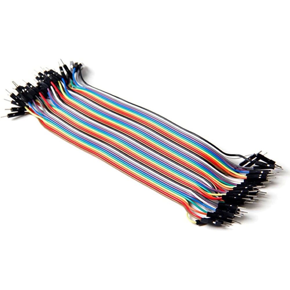 40PIN Jumper Dupont Wire  10CM 20CM 30CM 40CM Dupont Line Male To Male Female To Male Female To Female Cable for Arduino DIY KIT