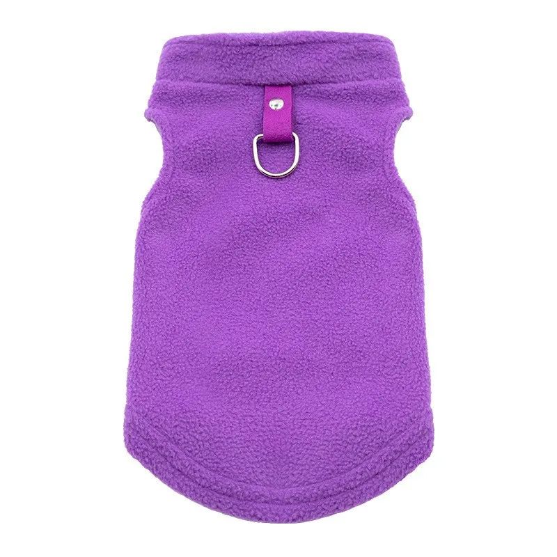 Roupa de Cachorro da Moda Outono e Inverno Roupa de Estimação Pequena Engrossar Quente Cor Sólida Moletom de Duas Pernas com Capuz Produtos Casuais para Pets