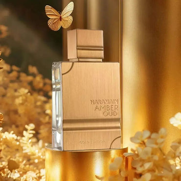 Al Haramain Amber Oud Gold EDP 60ml – Perfume de Oud, Âmbar e Baunilha, Presente para Halloween, Ação de Graças e Natal