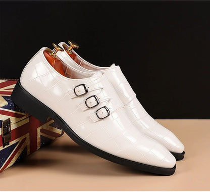 Slip on Dress Shoes Men Oxfords Fashion Business Office Men's Shoes Classic Luxury Leather Male Suits Shoes Italian Wedding Shoe