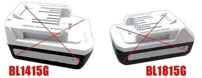 Para Makita Para Milwaukee Para Dewalt Para M18 Para Bosch Bateria de Lítio Estojo Banco de Potência USB Lanternas Holofote Luzes de Trabalho Lâmpada