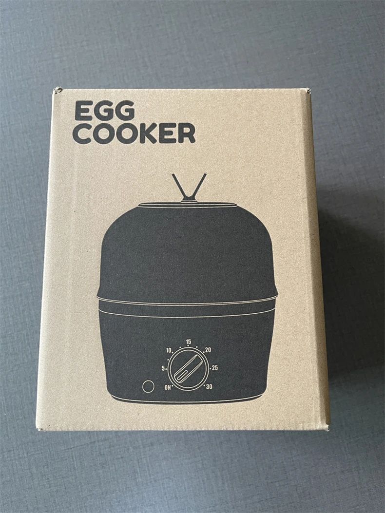 Panela Elétrica Multifuncional de Aço Inoxidável com Camada Dupla para Cozinhar Ovos – Vaporizador, Cozedor e Preparador de Café da Manhã, Eletrodoméstico Mini para Cozinha