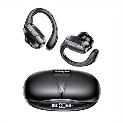 Lenovo XT80 Wireless Headphones Bluetooth 5.3 Earphones True with Mic Button Control Noise Reduction Earhooks Waterproof Headset