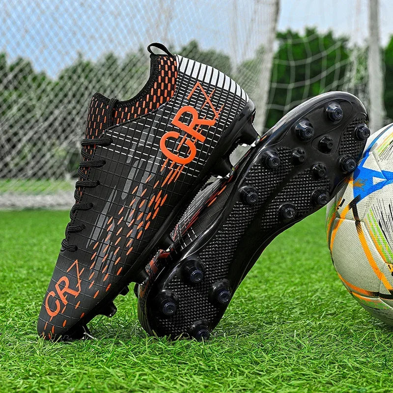 New Men Soccer Shoes Unisex Drop Shipping Football Boots Breathable Sports Cleats Professional Outdoor Ultralight Non-slip