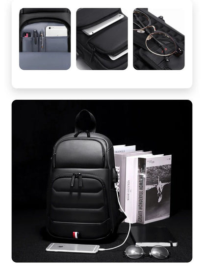 Designer Crossbody Bags for Fashion Shoulder Bags USB Charging Messenger Sling Bag Chest Bag Oxford Single Shoulder Strap Pack