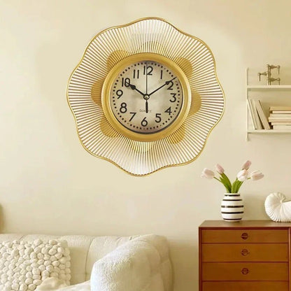 10 Inch Retro Home Wall Decoration Wall Clock Time Accurate Border Three-dimensional Hanging Quartz Clock for Decoration