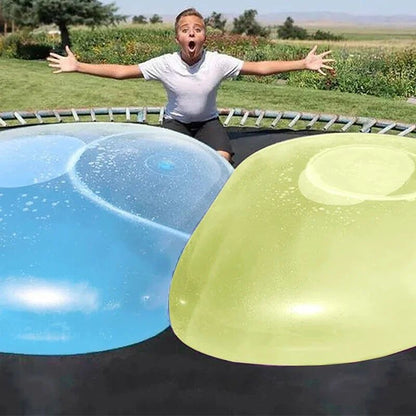 Kids Blow Up Balloon Toy Children Outdoor Soft Air Water Filled Bubble Ball Fun Party Game Summer Gift Inflatable Elastic Ball