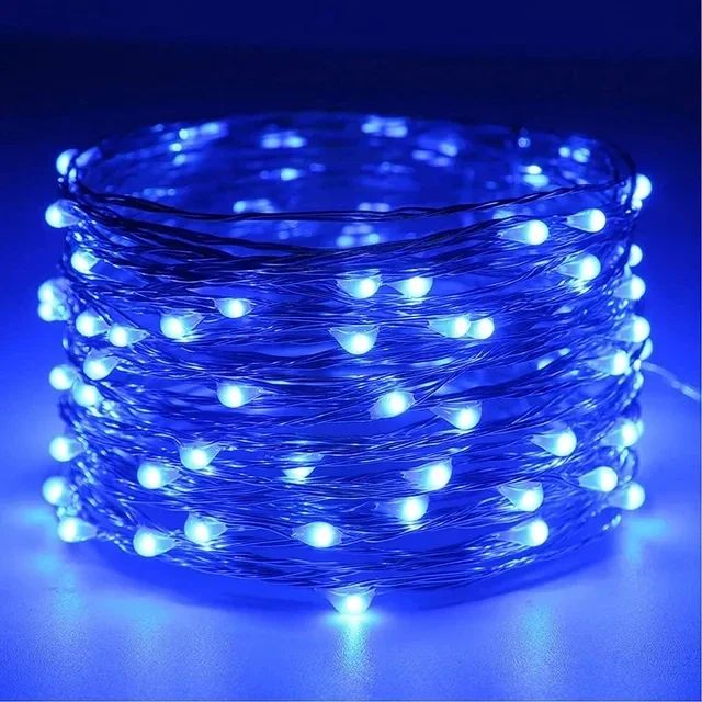 1M 2M 3M 5M 10M 20M 30M Copper Wire LED String lights Holiday lighting Fairy Garland For Christmas Tree Wedding Party Decoration