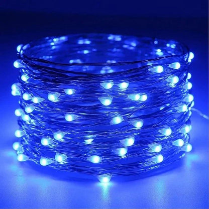 1M 2M 3M 5M 10M 20M 30M Copper Wire LED String lights Holiday lighting Fairy Garland For Christmas Tree Wedding Party Decoration