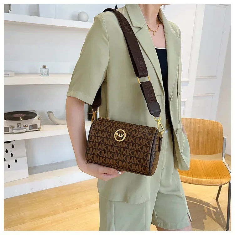 IMJK 22*14*11cm Women Shoulder Luxury Bags Designer Crossbody Chest Purses Handbag Women Clutch Travel tote Bag