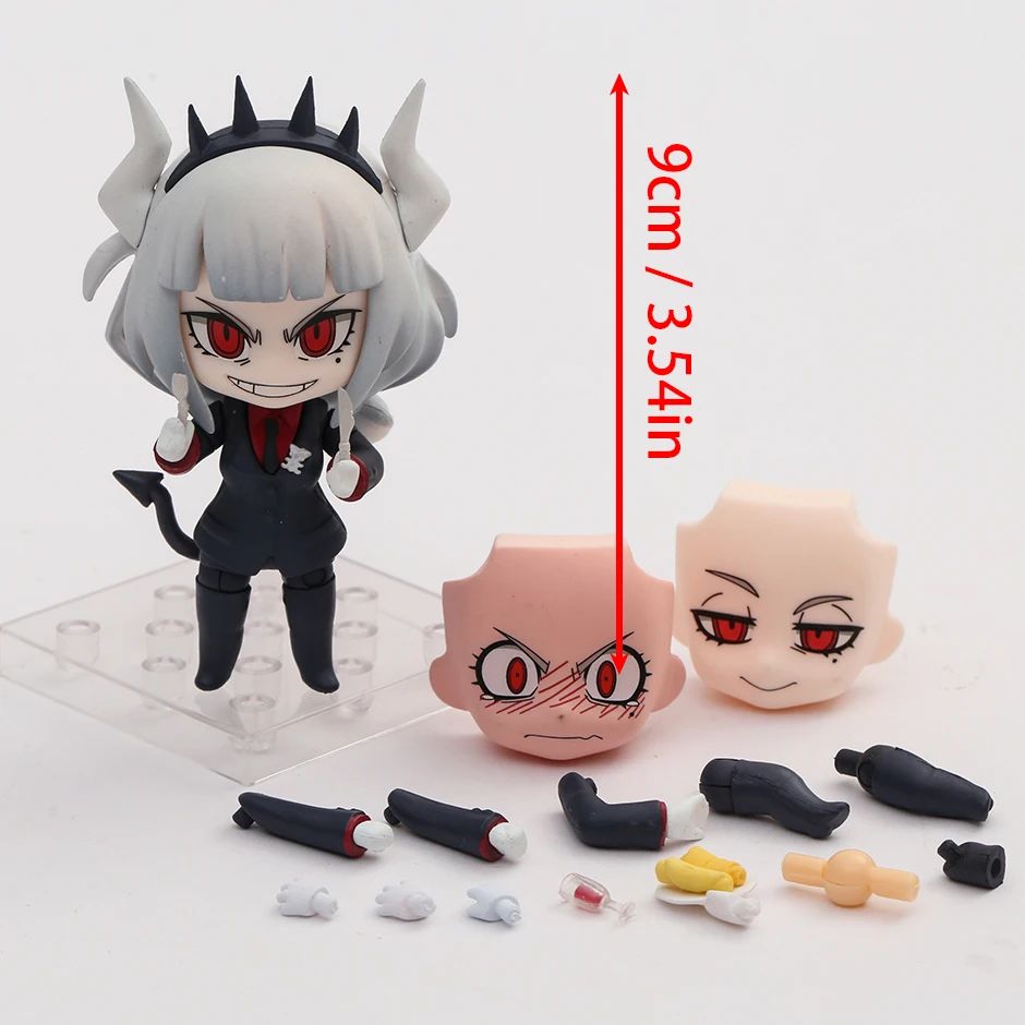 Helltaker Lúcifer 1622 PVC Boneco de Ação Brinquedo Anime Q Estatueta Modelo Colecionável