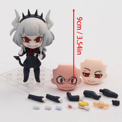 Helltaker Lúcifer 1622 PVC Boneco de Ação Brinquedo Anime Q Estatueta Modelo Colecionável