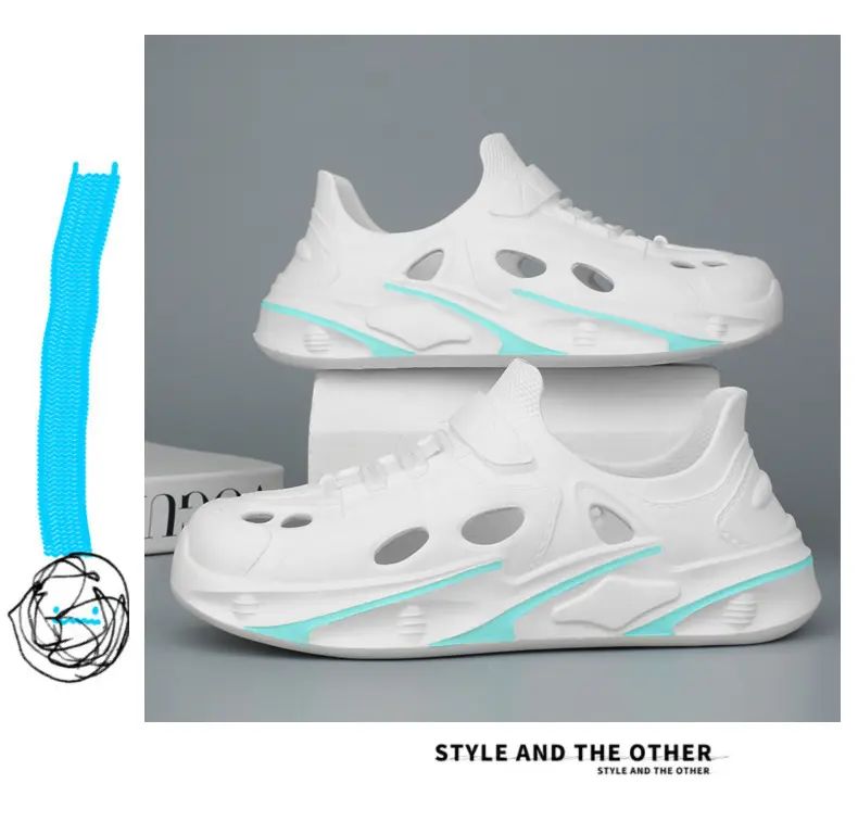 Summer Men's Outdoor Sandals Slippers Beach Comfortable Thick Soft Clogs Men Women Beach Sandals Male Casual Water Garden Shoes