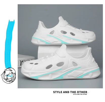 Summer Men's Outdoor Sandals Slippers Beach Comfortable Thick Soft Clogs Men Women Beach Sandals Male Casual Water Garden Shoes