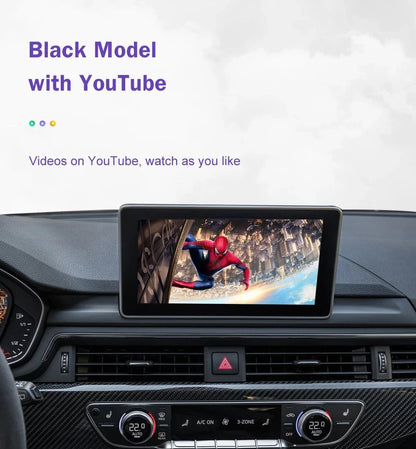 2025 New Wireless CarPlay for Audi A4 B9 A5 2016-2018 Android Auto  AirPlay Reverse Camera Multimedia Accessories