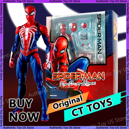 PS4 Spiderman Boneco Vingadores Homem-Aranha Bonecos de Ação Upgrade Suit Edição de Jogo PS4 Hot Toys Para Meninos Presente