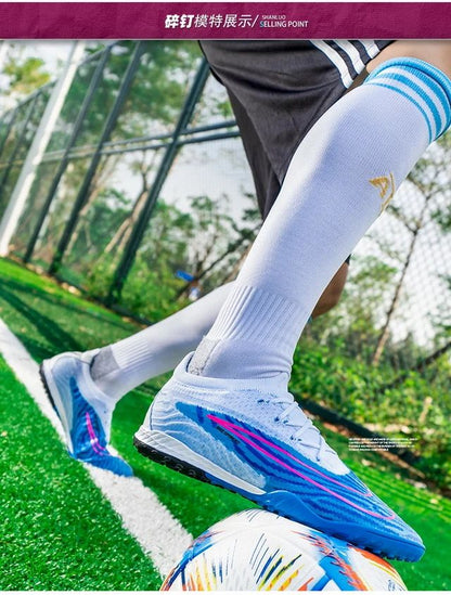 Society Cleats Men Soccer Shoes Professional Boys Football Boots Indoor Original Football Field Boots Sneakers Training Fast