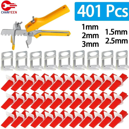 1/1,5/2/2,5/3mm Clip de Sistema de Nivelamento de Azulejos de Parede e Chão Nivelador de Cerâmica Espaçador Alicate Kit de Cunhas para Ferramentas de Construção de Assentamento de Azulejos