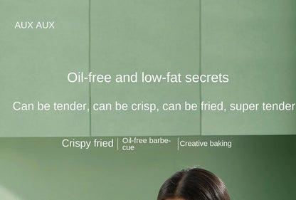 220V AUX Air Fryer and Oven Combo: Multifunctional, Fully Automatic, No Oil Technology, Easy-to-clean AF