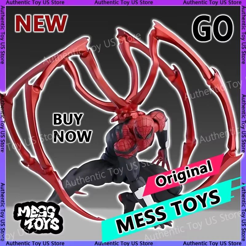Em Estoque Mess Toys Superior Spider-Man – Doutor Octopus Peter Parker Anime Action Figure – Brinquedo de Presente