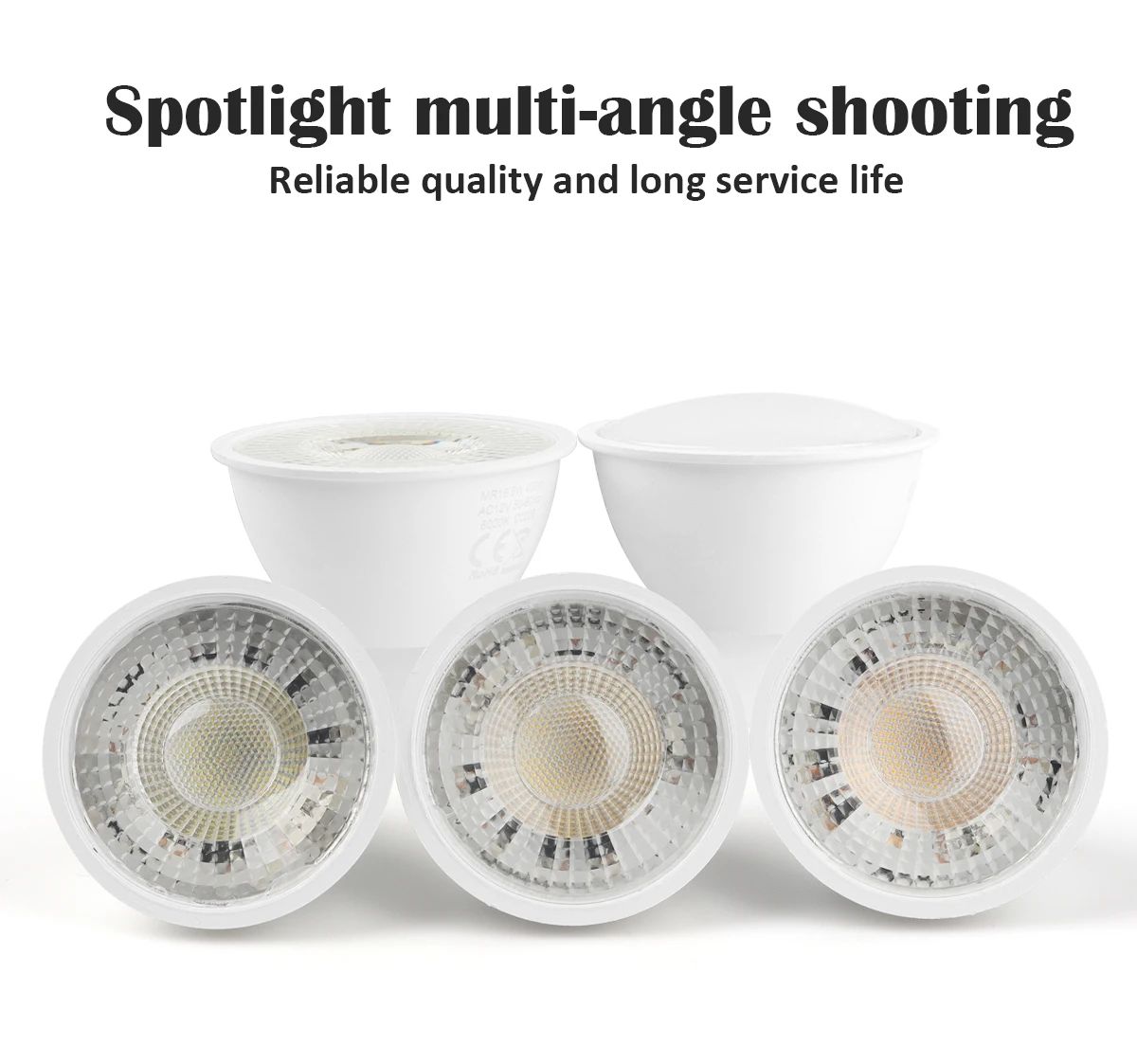 10PCS MR16 LED Spotlight Bulb GU5.3 Lampada AC 110V 220V 12V Bulbs Spot Light Replace The 50W Halogen Lamp Home Direction