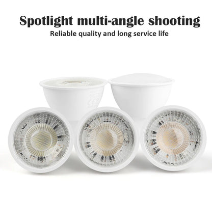 10PCS MR16 LED Spotlight Bulb GU5.3 Lampada AC 110V 220V 12V Bulbs Spot Light Replace The 50W Halogen Lamp Home Direction
