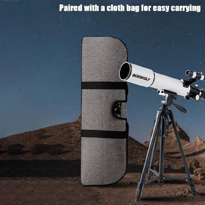 Telescópio Monocular 70mm Abertura 500mm, Telescópio Refrator Profissional Portátil para Iniciantes em Astronomia, Telescópio Portátil