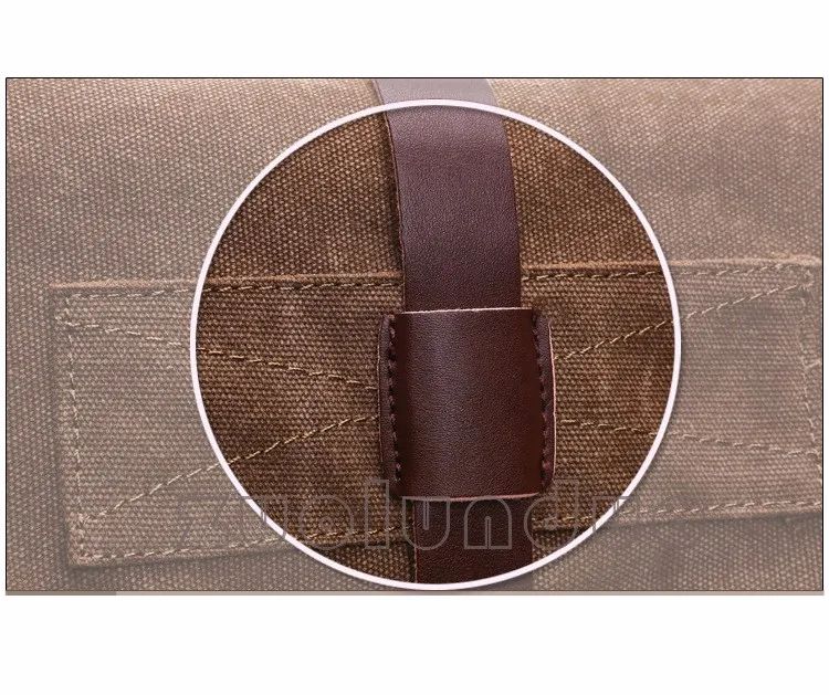 Retro Men Messenger Bags Vintage Canvas Handbags Leisure Work Travel Bag Man Business Crossbody Bags Briefcase For Male Bolsas