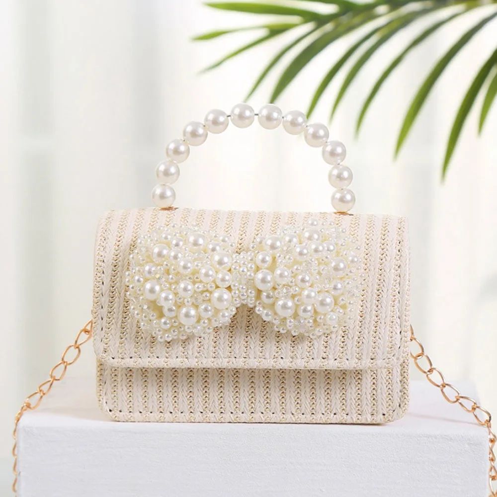 Handmade Fairy Beaded Bag?? ??Large Capacity ?Compact Size?? ??Seashell Clutch Purse?? Mermaid Style?? Shell Embellishments??