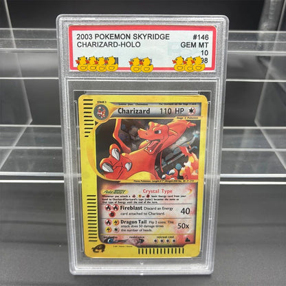 DIY PTCG Rating Card Collection Card 2021 SWSH FA/RAYQUAZA V MEWTWO ex Copy 10Points Rating Card Anime Game Gift