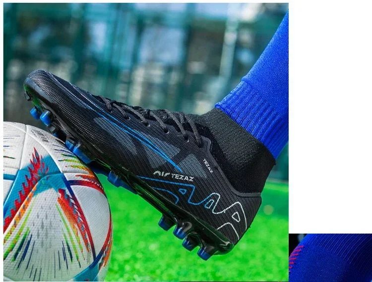 Men Football Shoes TF/FG Society Cleats Indoor Soccer Shoes Professional Football Field Boots Fast Unisex Sneaker Top Quality