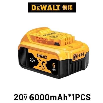 DEWALT Bateria 20V 6AH recarregável de íon de lítio carregador DCB118 Parafusadeira Furadeira Elétrica sem escovas DCD805 ferramenta elétrica