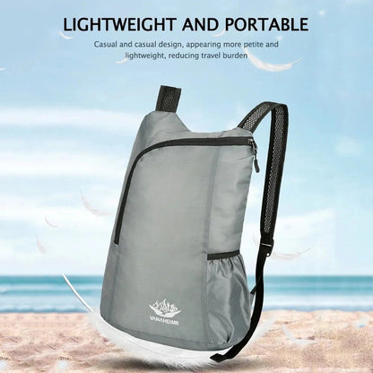 2025 New 1-Pack Multifunctional Ultralight Backpack - Foldable and Portable - Perfect for Cycling, Hiking and Travel Essentials