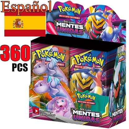 Novas Cartas Pokémon Espanholas em Inglês Francês COROA ZENITE TEMPESTADE PRATEADA Origem Perdida Estrelas Radiantes Cartas Pokémon Coleção Brinquedos