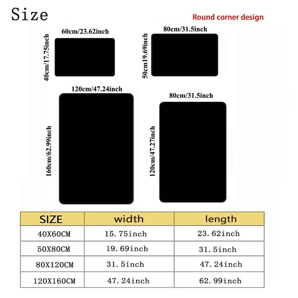 Retro S-Scarface Themed NonSlip Carpet for Living Room Sofa Decor Modern Rug Floor Mat for Men Bedroom Durable Area Rugs