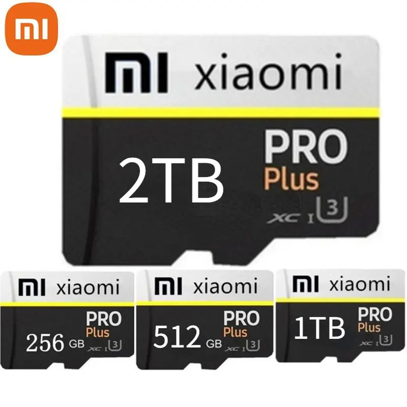 Cartão Micro TF SD Xiaomi de Capacidade Real 1TB 512GB 256GB Cartão de Memória de Alta Velocidade Cartão De Memória 128GB para Sony Lenovo Nintendo
