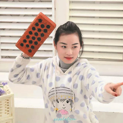 Simulation Brick Wood Block Pillow Nap Rest Sponge Cushion Plush Pillow Home Decor Sofa Ornament Bedroom Sleeping Pillow Cushion