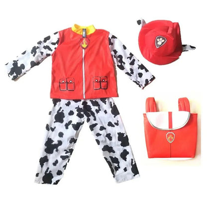 Anime Dog Patrol Kids Cosplay Costume Marshall Chase Skye Zuma Rubble Children Tops Pants Patrol Uniform Halloween Costume