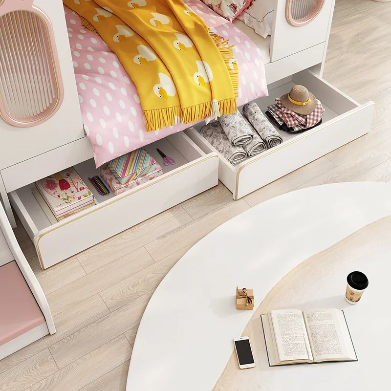 Cama de princesa castelo, cama infantil, quarto de menina, cama de casal, buraco de árvore, madeira maciça