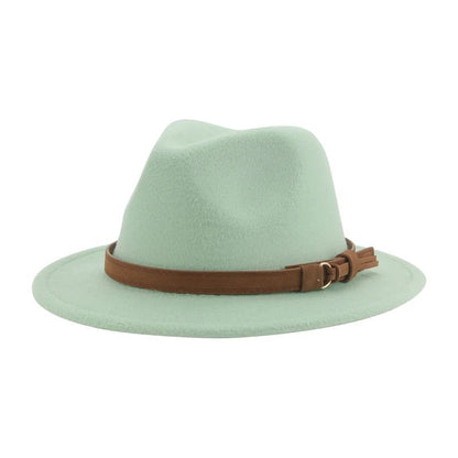 Hats for Women Fedoras Girls Hat Boys Hat Felted Kids Baby Caps Small 52cm 54cm Belt Wedding Cute Kid Fedoras Sombreros De Mujer