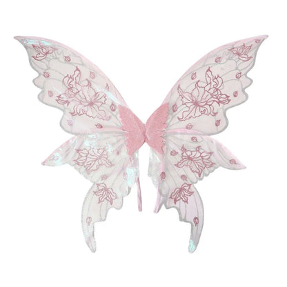 1PC Adults Fairy Wings Girls Sparkling Angel Wings Butterfly Costume Wings Halloween Costume Dress up Party Favor Christmas Gift
