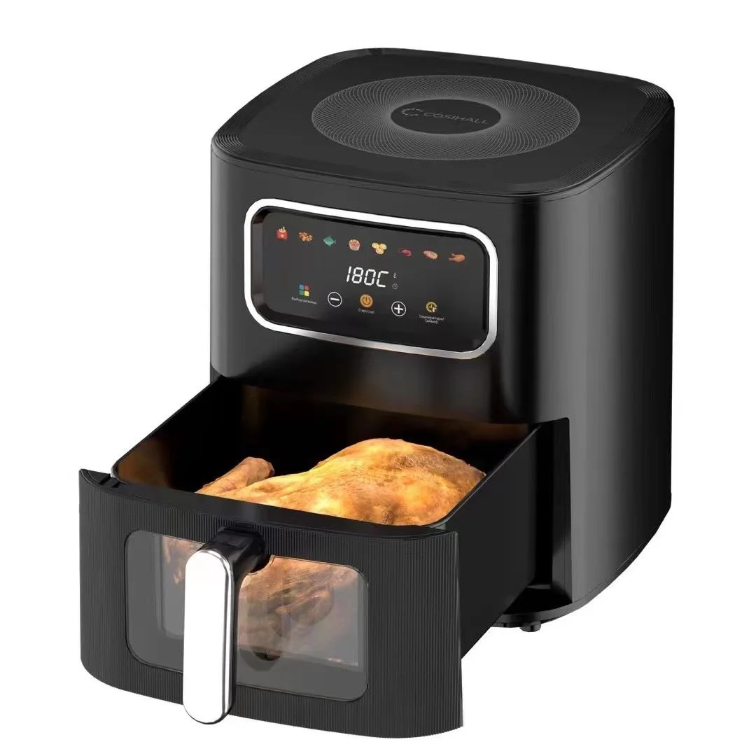 10L Multi functional Home Smart Air Fryer with Large Capacity Touch Screen Non stick Inner Perspective Without Oil Oven
