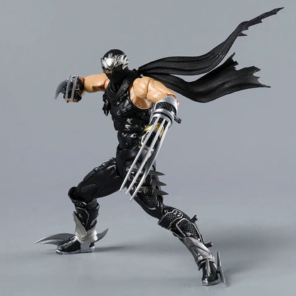 Revoltech Ryu Hayabusa Boneco de Ação PVC Modelo Ornamento Brinquedo Coleção Presente