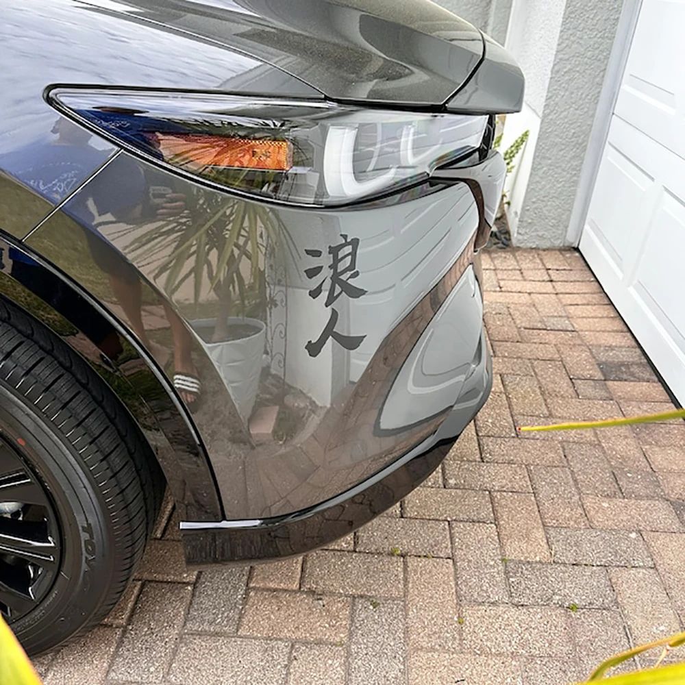 Adesivos de vinil Kanji "Ronin" para carro, adesivo de motocicleta para Camper Vans, janelas, para-choques, adesivos decorativos, acessórios de tuning