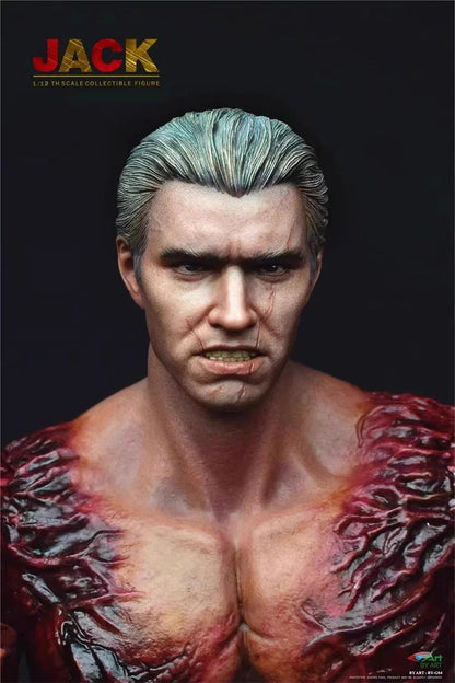 Em Estoque BY-ART 1/12 Resident Evil Jack Krauser Boneco de Ação BY-G04 Coleção de Brinquedos de Presente