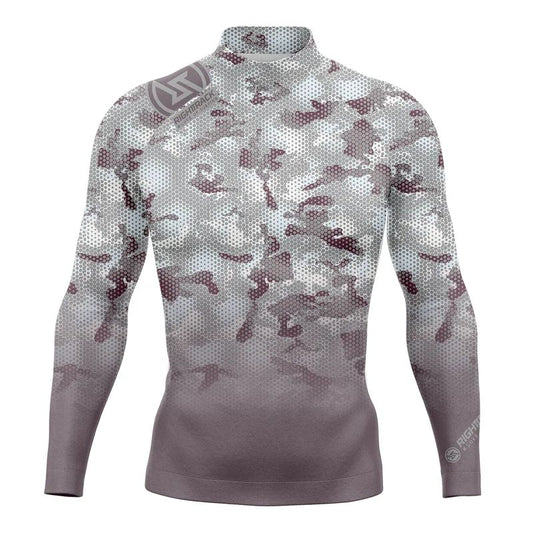 HotSale Men's Surfing Shirt Camouflage Lycra Rashguard RIGHTTRACK For Surf Sportswear Beach UV Swimwear UPF50  Clothes