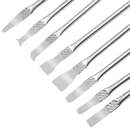 8 Peças Faca de Lâmina Ultra Fina para CPU de Chip IC, Manutenção de Placa Mãe, Removedor de Cola UV, Ferramentas de Reparo para Desmontagem de Celulares