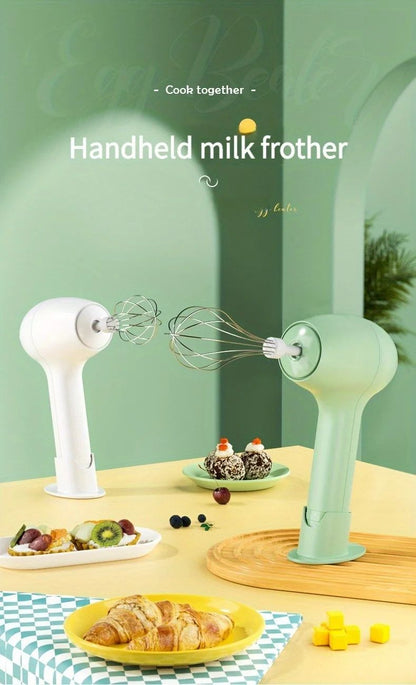 Mixer de Alimentos Elétrico Portátil Sem Fio Batedor de Ovos Automático Batedor de Manteiga Creme Vertical Misturador de Mão Sem Fio para Cozinha