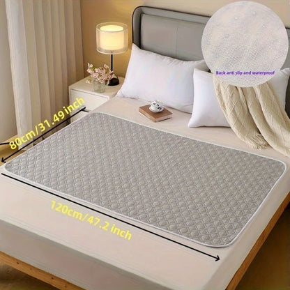 Protetores de Incontinência Laváveis para Idosos e Animais de Estimação - Tapetes Impermeáveis para Cama, Ideais para Menstruação e Uso Doméstico, Vários Tamanhos
